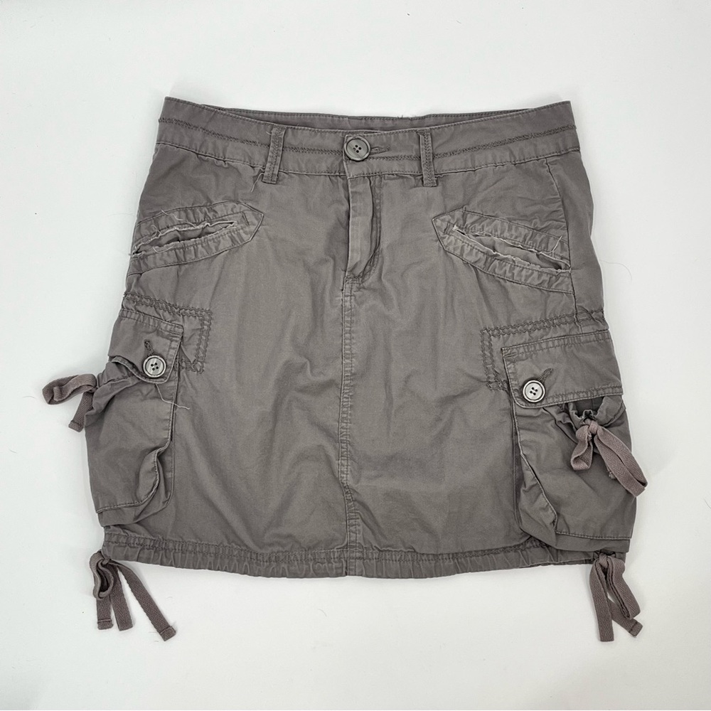 Prana Gray Mini Skirt